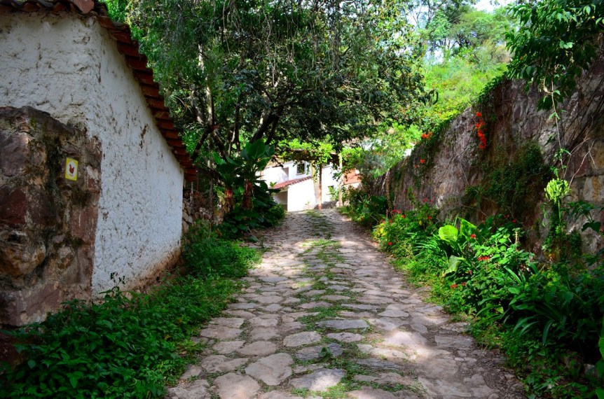 Einfahrt zur Hacienda